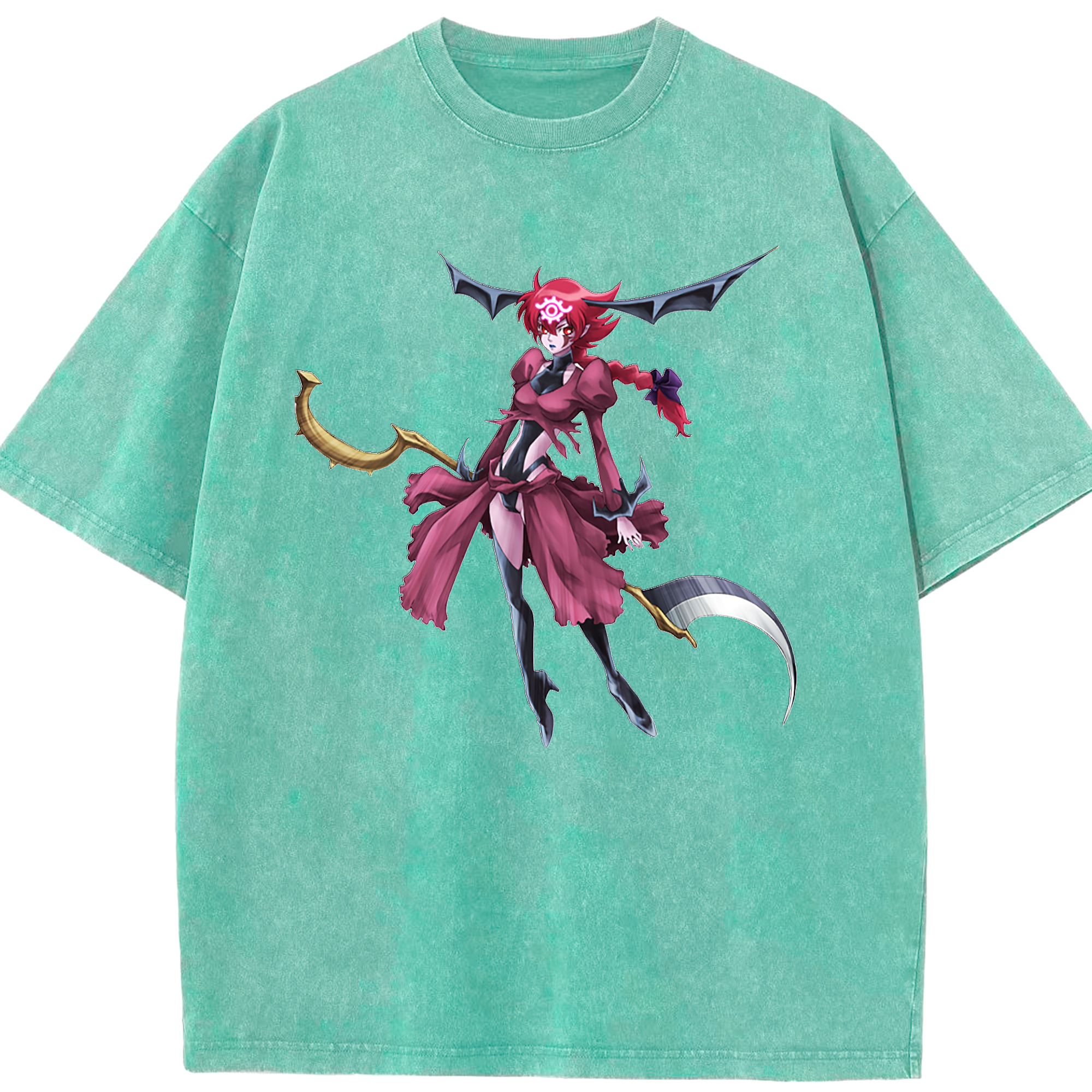（画像用） 遊☆戯☆王 Yu-Gi-Oh! 綿100% ヴィンテージ風 半袖Tシャツ（フロントプリント）